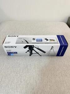 Sony VCT-60AV Fernbedienung Stativ MIT TASCHE CASE für Handycam - Schwarz - - Bild 1 von 6