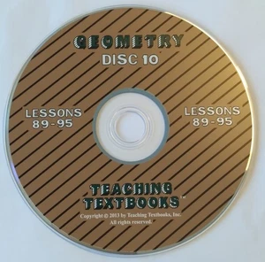 Geometry Teaching Textbooks 2.0 - Replacement CD - DISC 10 only - Picture 1 of 1