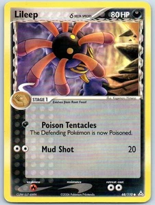 Tarjeta coleccionable común regular de Pokémon Lileep 2006 68/110 - Imagen 1 de 2