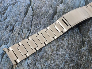 Pulsera de repuesto apta para Seiko 7016-5000 7016-5001 Monaco piezas finales 19mm - Imagen 1 de 4