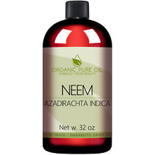 Neem oil organic unrefined 100% pure natural vegan non gmo bulk hair face skin