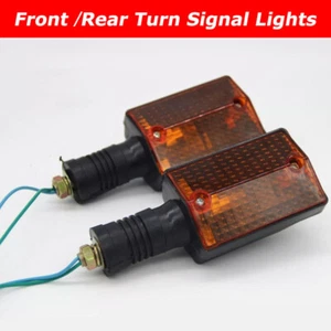 Front / Rear Turn Signal Lights for Yamaha XT250 XT350 XT550 XT600 DT200 TW200 - Picture 1 of 6