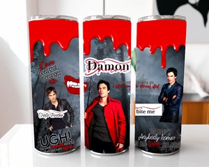 20 OZ Stainless Steel Halloween Vampire Drip Tumbler SUBLIMATION - Picture 1 of 1