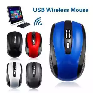 2.4GHz Wireless Optical Mouse Mice & USB Receiver For PC Laptop Computer DPI USA - Picture 1 of 20