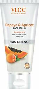VLCC Papaya & Apricot Face Scrub for Skin Defense 80g