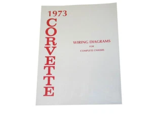 1973 Corvette Wiring Diagram Book - Picture 1 of 1