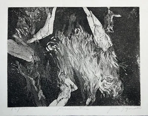 JACK ZAJAC - Aquatint and Etching Print - RESURRECTION - Artist Signed - 82/100 - Picture 1 of 5