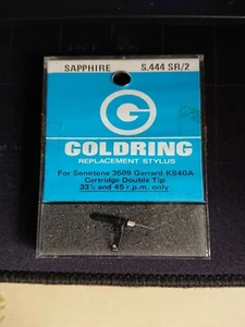 Goldring Sapphire S.444 SR/2 Replacement Stylus Sonotone 3509 / Garrard KS40A - Picture 1 of 2