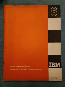 1964 IBM GENERAL INFORMATION MANUAL INTRO TO DATA PROCESSING SYSTEMS AUG 1964 ed - Bild 1 von 5