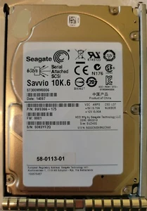 Lot of 5 Seagate ST300MM0006 Savvio 10K.6 300GB 2.5" SAS Hard Drive - Picture 1 of 1