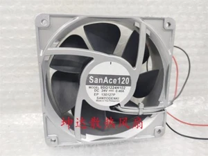 Ventilador 1 PIEZA SANYO 9SG1224H102 DC24V 0.46A 1208 12cm Ventilador Marco Aluminio 2 Hilos - Imagen 1 de 4