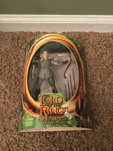 Figura de acción Legolas Toy Biz LOTR The Fellowship Of The Ring 2001 de colección - Imagen 1 de 3