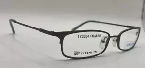 MARCOS DE GAFAS BULOVA SOLO NUEVOS BENARES MARRÓN BORDE COMPLETO 50-17-135 - Imagen 1 de 8