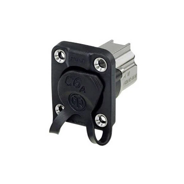 Neutrik NE8FDX-Y6-W EtherCon Socket RJ45 Black 8P8C Built-In 1pc - Image 1 of 1