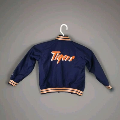 Detroit Tigers Starter Jacket Youth Medium Baseball MLB Zipper Needs Fix Vintage - Image 1 of 4