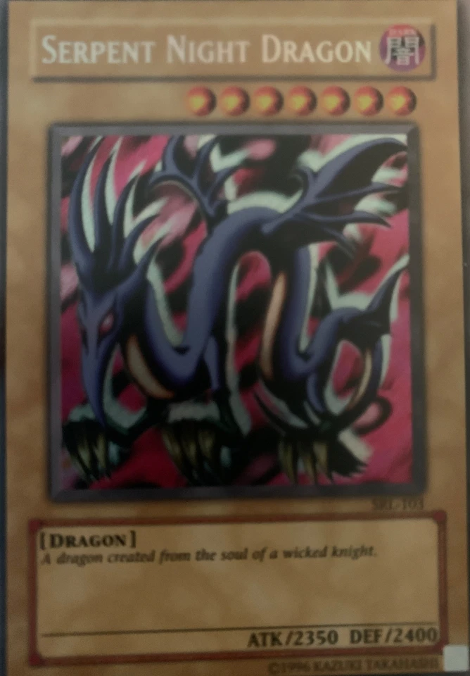 Serpent Night Dragon Secret Rare SRL-103 - Image 1 of 1
