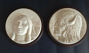 Vintage St. Labre Indian School Native American Wall Plaque - Montana Souvenir - Picture 1 of 8