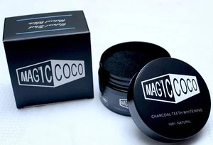 Activated Charcoal Teeth Whitening Organic Coconut Shell Powder Bianco Smile - Picture 1 of 5