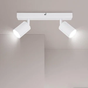 Lampada Faretti Da Soffitto Orientabili, GU10 Faretti LED Da Soffitto Bianco, Mo - Foto 1 di 12