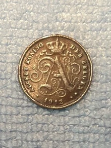 Belgien - 1 Centime 1912 Niederländisch - Bild 1 von 2