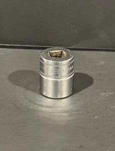 Snap On  3/8" Drive 18mm Metric 6 Point Shallow Socket FSM181 Chrome USA - Picture 1 of 9