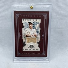 2016 DIAMOND KINGS FRAMED CHUCK KLEIN BAT RELIC #’D /25 CARD HOF PHILLIES ⚾️