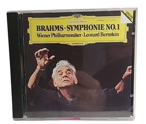 Brahms: Symphony No. 1 -  By Johannes Brahms - Leonard Bernstein CD 1983 - Picture 1 of 3
