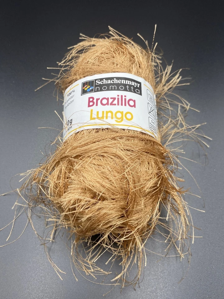 Schachenmayr nomotta Brazilia Lungo, Fransengarn Wolle 50g - schöne Farben - Bild 1 von 1