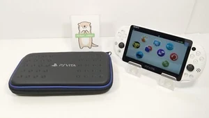 PS Vita Glacier White PCH 2000 ZA22 con estuche Wi-Fi PSV usado probado 0624B - Imagen 1 de 19