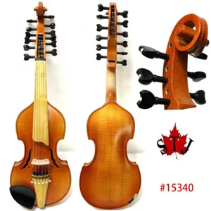 SONG Master 6x6 Cuerdas Viola d'Amore 14", Llama Madera de Arce, Buen Sonido #15310 - Imagen 1 de 9