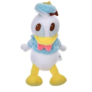 Portachiavi giocattolo peluche Disney Store Paperino sogno ad occhi aperti posa rilassata tessuto morbido - Foto 1 di 3