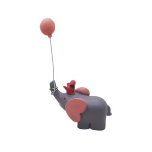 Elephant Cake Topper with Balloon For Shower Cake Birthday Party Supplies - Picture 1 of 12