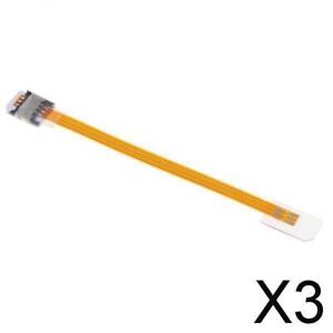 3x 2B150Y SIM Card Reverse to Card Slot Extension Cable
