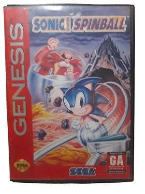 Sonic The Hedgehog Spinball / Pinball SEGA Genesis Game Complete - Image 1 of 3
