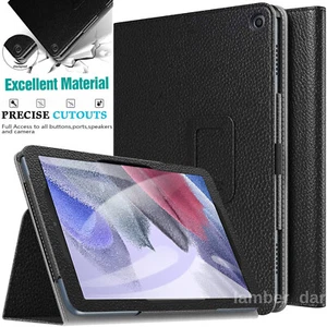 Leather Flip Stand Case Cover For Samsung Galaxy Tab A7 Lite 8.7 SM-T220 SM-T225 - Picture 1 of 6
