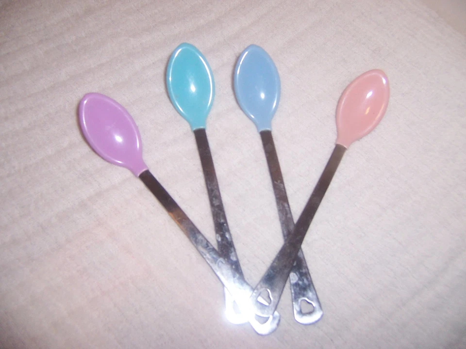 munchkin metal     baby spoons lot - Image 1 of 1