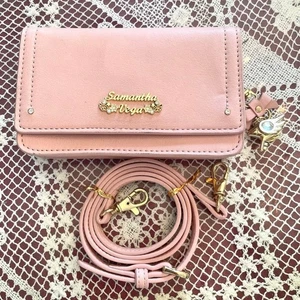 Cardcaptor Sakura Samantha Vega Mini Shoulder Bag Leather Cowhide Color Pink - Picture 1 of 9