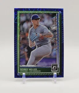 Donruss Baseball Bobby Miller 2025 Blue Velocity Prizm #91 - Imagen 1 de 2