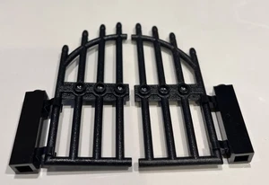 Nuevo LEGO Cementerio PUERTA BISAGRAS A JUEGO GRATIS Abre Varillas de Metal CASTILLO Fortaleza - Imagen 1 de 2