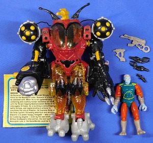 EXO-SQUAD GENERAL DRACONIS INTERROGATOR E-FRAME 1993 PLAYMATES COMPLETE - Picture 1 of 6