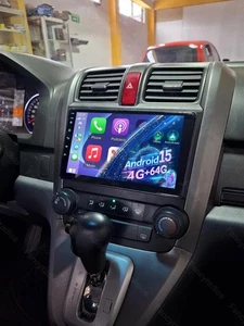 For 2007-2011 Honda CRV Android 15 Apple Carplay Car Stereo Radio GPS Navi +Cam - Picture 1 of 15