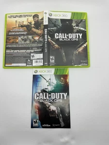 Xbox 360 Call Of Duty Black Ops nur Hülle und Handbuch - kostenloser Versand - Bild 1 von 2