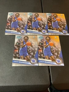 Aaron Bradshaw 5 Karten Lot - 2023 - 24 Bowman Chrome U 1st RC - Kentucky / Ohio State - Bild 1 von 2