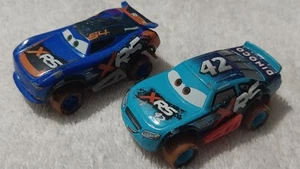 DISNEY CARS 3... LOT OF 2 MUD RACING XRS REAL SUSPENSION - Picture 1 of 5