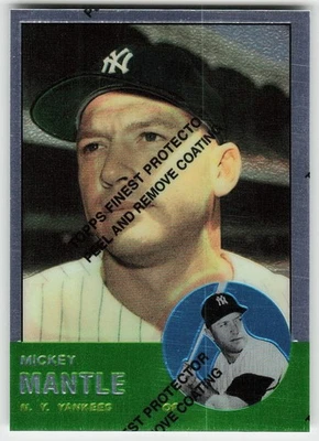 1996 Topps #13 Mickey Mantle Béisbol Yankees Foto 1 de 2
