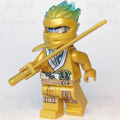 LEGO® Ninjago Zane Minifigure Gold Robe Legacy Rise of the Snakes Golden 71739 - Image 1 of 3