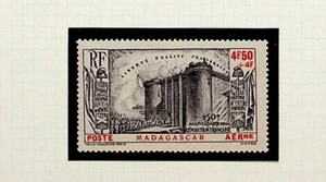 MADAGASKAR Sc CB1 NH AUSGABE VON 1939 - FRANZÖSISCHE REVOLUTION - BASTILLE - Bild 1 von 1