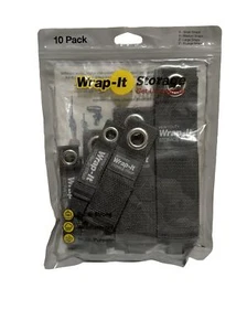 Wrap-It Heavy Duty Storage Straps Assorted 10 Ct Super Strong Multipurpose NEW - Picture 1 of 4