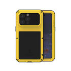 Coque antichoc et etanche iPHONE 15 pro Max- LOVE MEI FRANCE - jaune