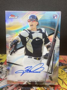 Zack Collins 2020 Topps Finest Autograph #FA-ZC Auto RC Chicago White Sox